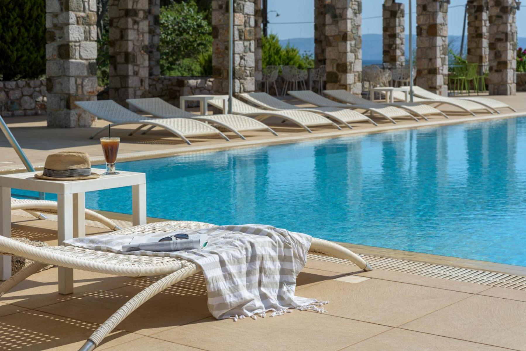 Kaminos Resort Límni Exterior foto