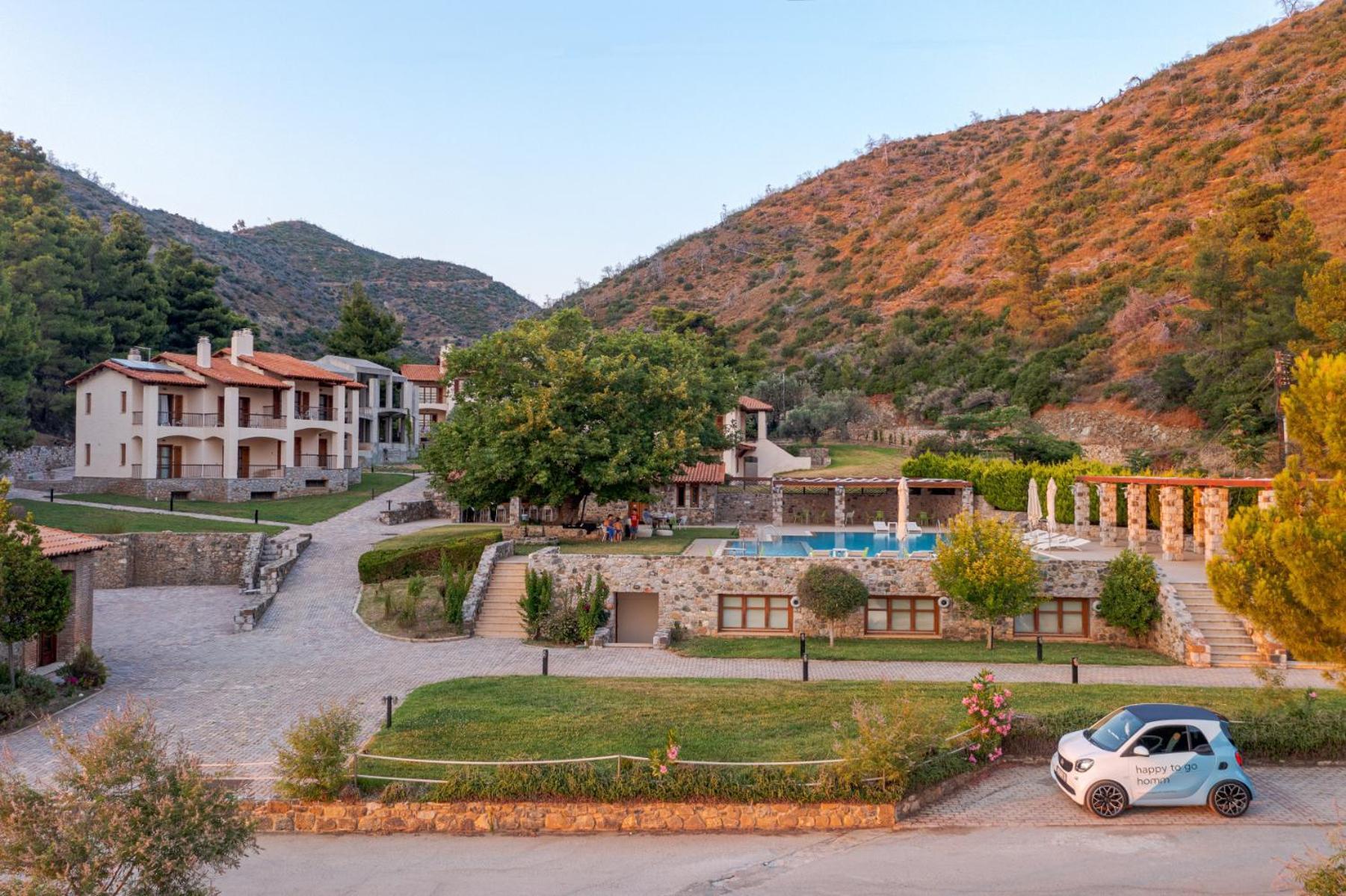 Kaminos Resort Límni Exterior foto