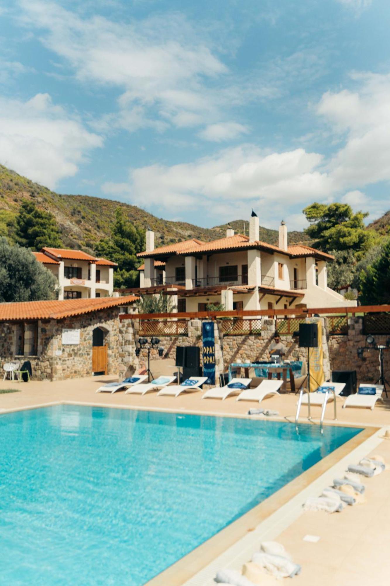Kaminos Resort Límni Exterior foto